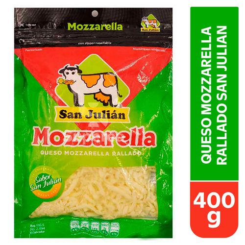 Queso Mozzarella Rallado San Julian 400 g