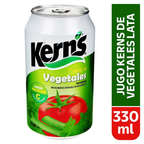 Jugo Kerns De Vegetales Lata - 330 ml