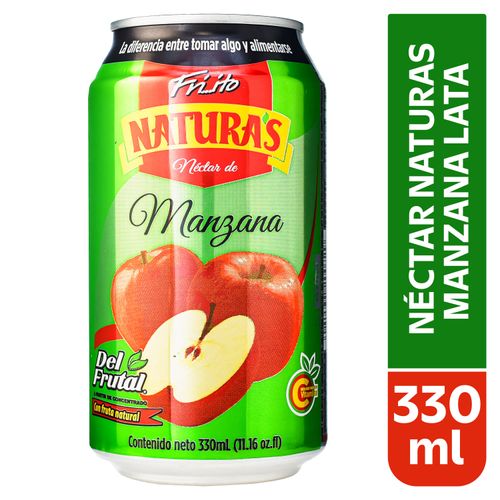 Nectar Naturas Manzana Lata 330 ml