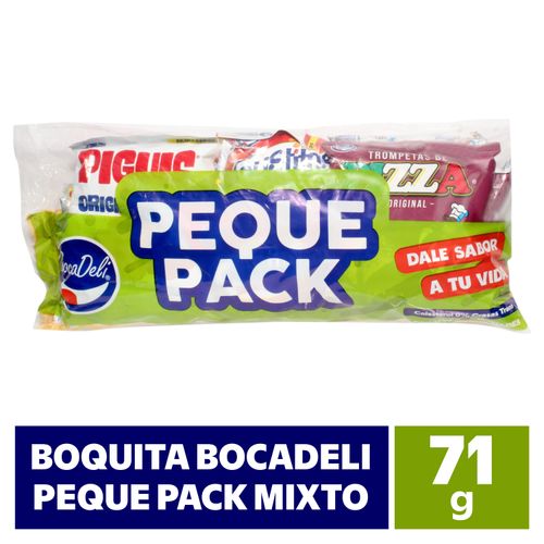 Boquita Bocadeli Pack Mixto - 71 g