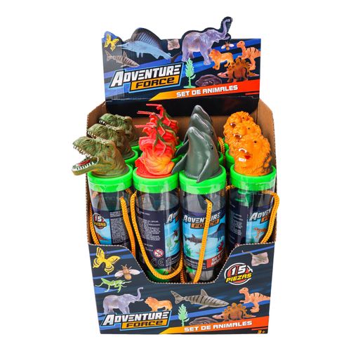 Set Animales Tubo 15pcs Af
