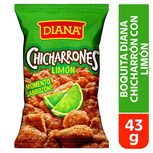Boquita Diana Chicharrón Con Limón - 47g