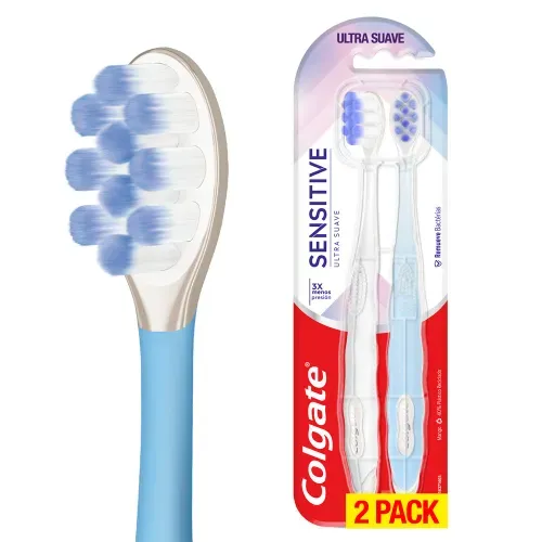 Cepillo Dental Colgate Sensitive Cerdas suaves - 2 Uds