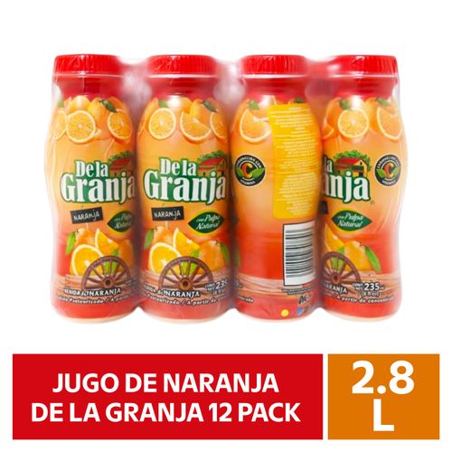 Jugo De La Granja 12 Pack 2820 Ml