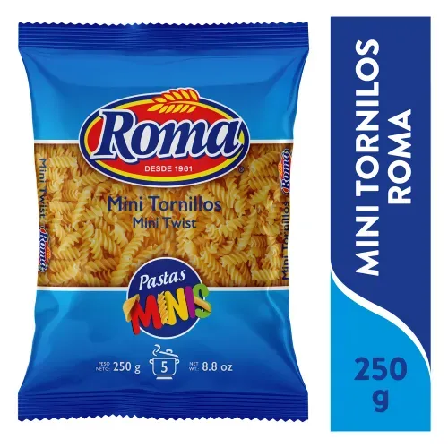 Pasta Roma Mini Tornillos Pequeña - 250 g