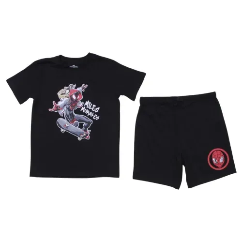 Set de pijama Marvel para niño con short