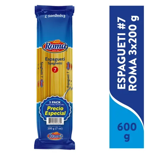 Spaguetti Roma 3 pack - 600 g