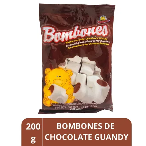 Bombones de Chocolate Masmelos Guandy - 200 g