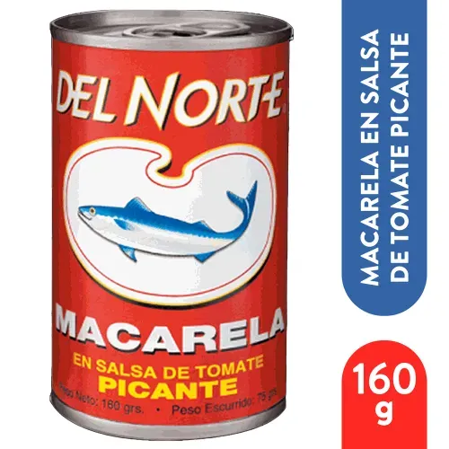 Sardina Del Norte sardina en salsa de tomate picante - 160 g