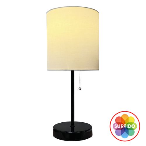 Lámpara de mesa Mainstays en colores surtidos - 40 cm