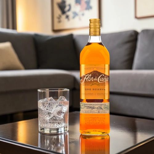 Ron Flor De Caña Añejo Oro 4 Años - 1000 ml
