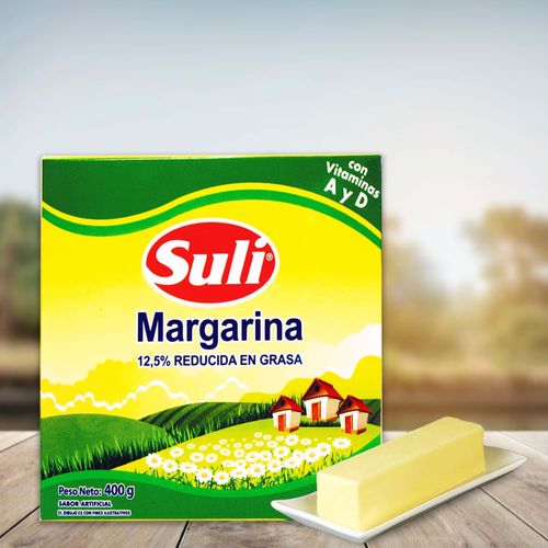 Margarina Suli 12.5% Reducida En Grasas 5 Uds - 400 g