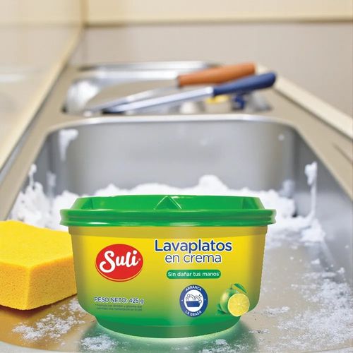 Lavaplatos en crema Suli limón -425 g