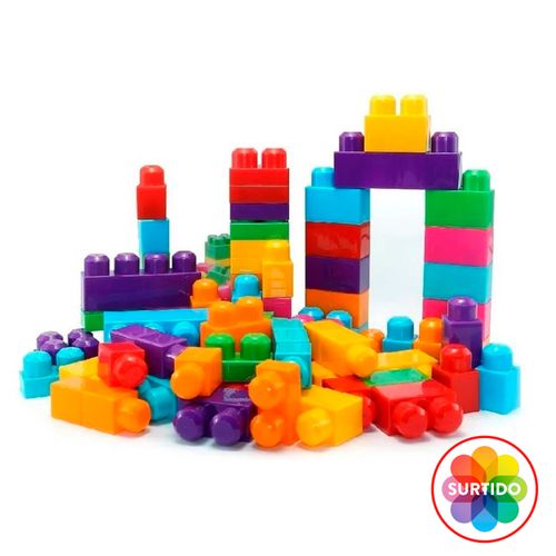 Bloques Kidz Time Surtido - 80 Pzas