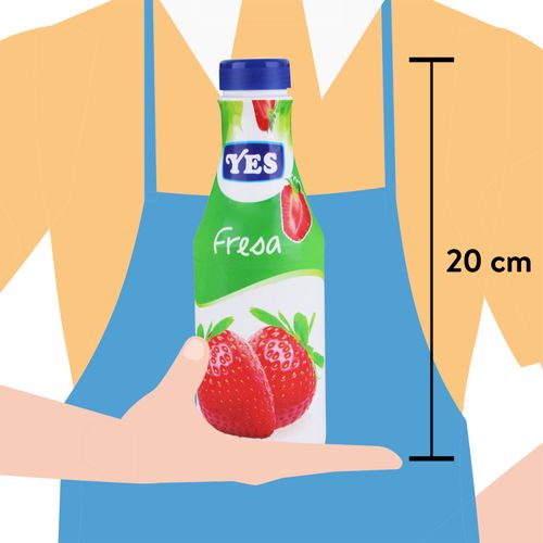 Yogurt Líquido Yes Fresa - 750 g