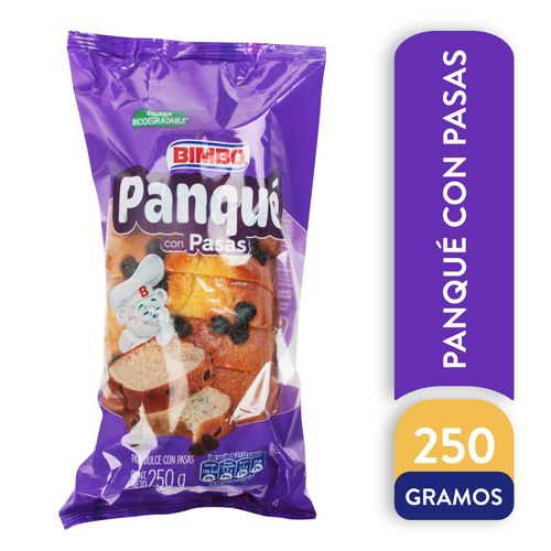 Panque Bimbo Con Pasas - 250 g