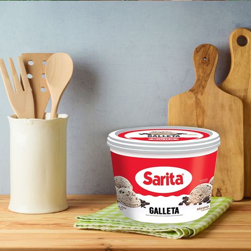 Helado Sarita Con Sabor Galleta - 1000 g