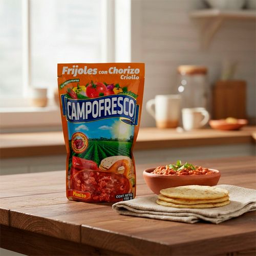 Frijoles Con Chorizo Campofresco 180 Gr