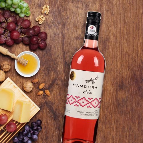 Vino Mancura Etnia Rosado Cabernet Sauvignon - 750 ml