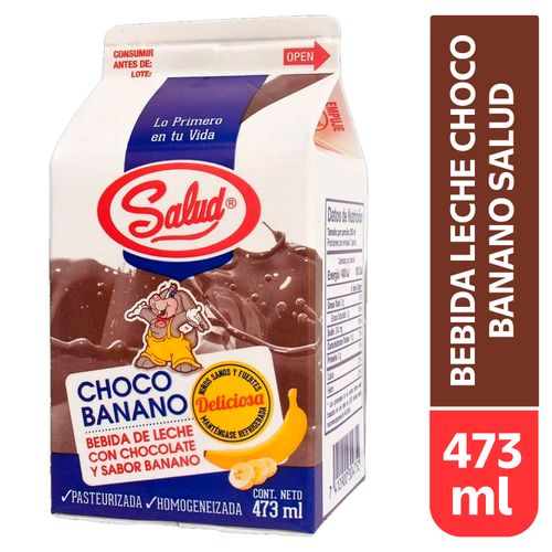 Bebida Bebida Choco Banano Salud 473 Ml
