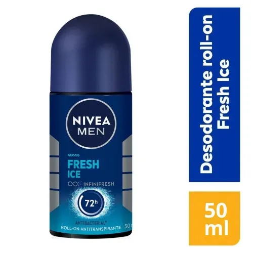 Desodorante Antibacterial Nivea Men Fresh Ice - 50 ml