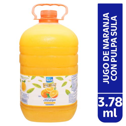 Jugo De Naranja Sula Pulpa - 3780 ml