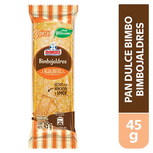 Pan Dulce Bimbo Bimbojaldre - 45 g