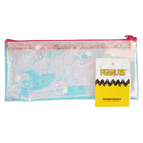 Bolsa p Maquillaje Peanuts Con Zipper