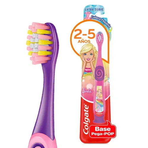 Cepillo de Dientes Colgate Smiles Barbie/Minions -2 a 5 Años