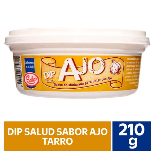Dip Salud Sabor Ajo Tarro - 210 g