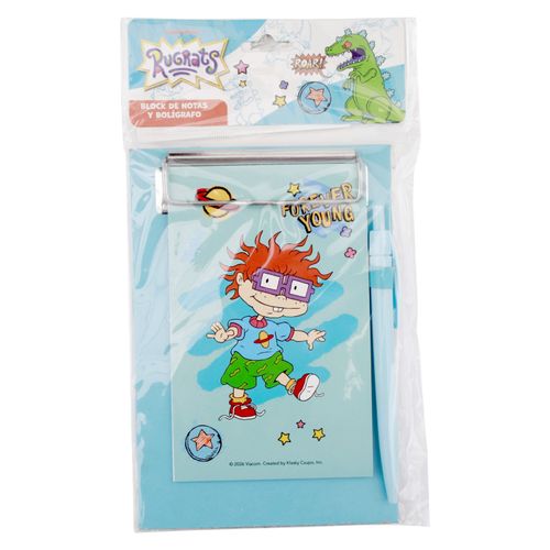 Block De Notas Rugrats Con Boligrafo