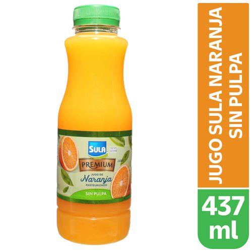 Jugo Sula Naranja Sin Pulpa 473 ml