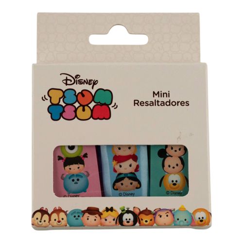 Mini resaltadores Tsum Tsum