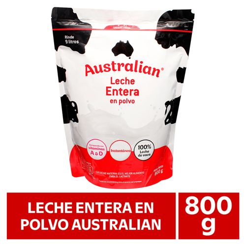Leche Entera En Polvo Australian - 800 g