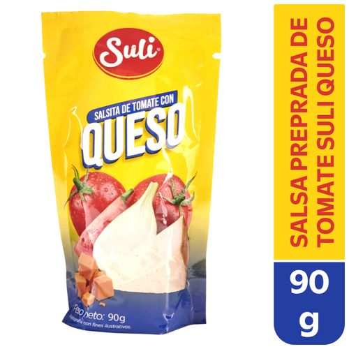 Salsa Preprada De Tomate Suli Queso 90 g