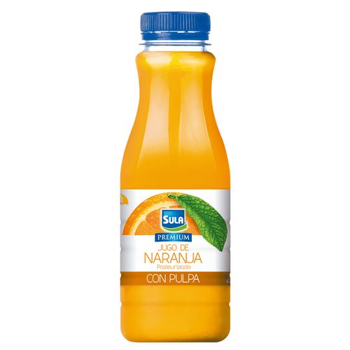 Jugo Sula Naranja Premium C Pulp 473 ml