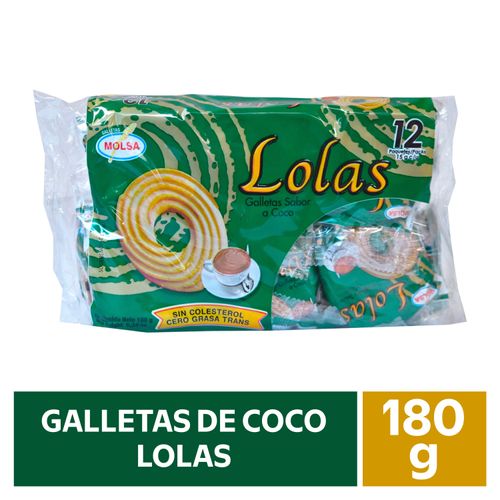 Galleta Molsa Lolas Coco - 180 g