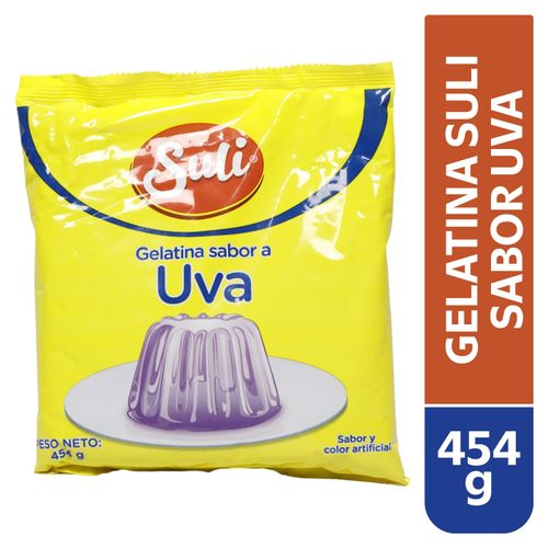Gelatina Suli sabor uva - 80 g