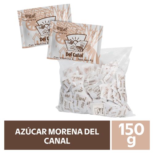 Azúcar Morena Del Cañal Sachets - 150 Unidades