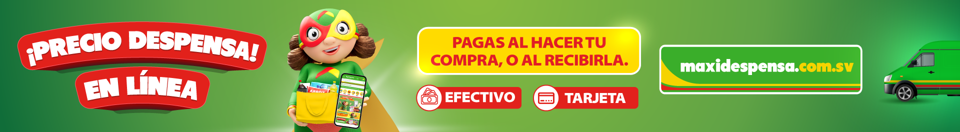 Comprá en línea con precios Palí, pagá al recibir y  aprovecha ofertas en Maxi Despenesa